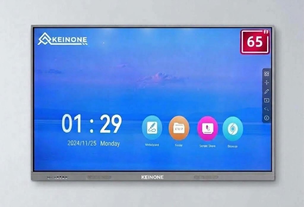 KEINONE 65-inch Interactive Smart Board – Android 14, 4GB RAM, 32GB Storage image 2